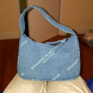 Brandon Blackwood denim syl bag